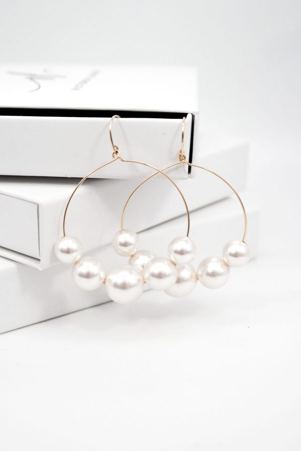 Lustrous Pearl Earrings